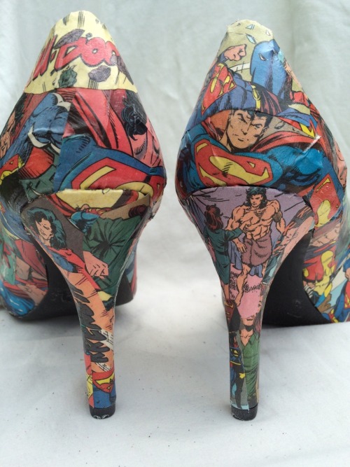 Specific Character: $100Superman heels are the perfect addition to your wardrobe, whether you’