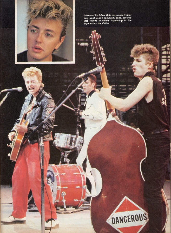 grapost:  Stray Cats - Brian Setzer 