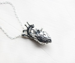 a-little:  wildauroracharms: Anatomical Heart