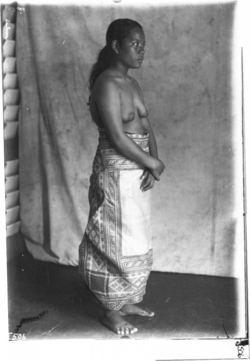 A woman named Liijabor from Likiep Island, Marshall Islands, 1918.