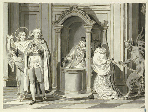 coriesu:The Seven Sacramentsby Pietro Antonio Novelli, 1779