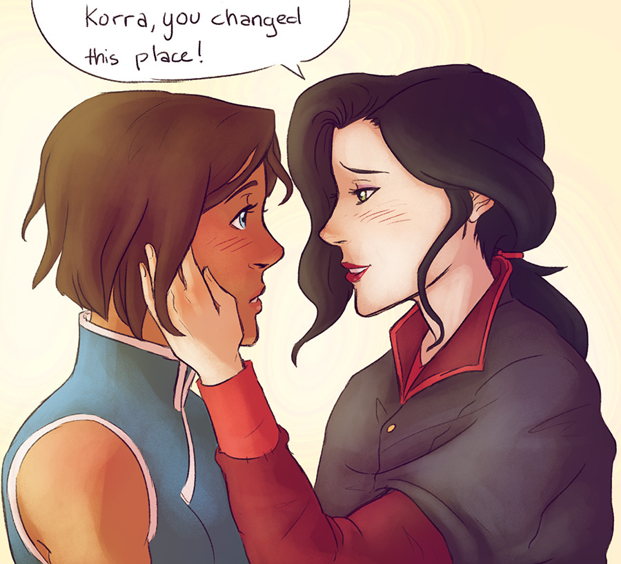 thunderling:  I read fics where Korra and Asami had moved out of the Sato manison