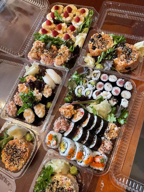 sushioverload:  Had an absolute feast for my birthday �