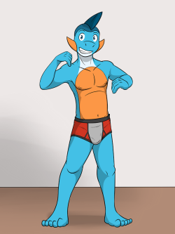 Pokedude in undies, time for Gao