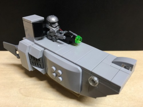ayellowbirds:tharook:Microfighter-style First Order TransporterThis is brilliant and adorable! <3