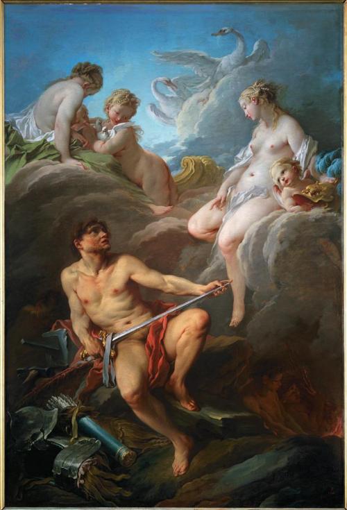 François Boucher (French; 1703–1770)Venus Asking Vulcan to Forge Arms for Aeneas1732Oil on canvas Mu