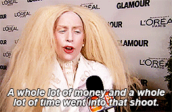 mother-gaga:  Gaga on her Glamour cover. 