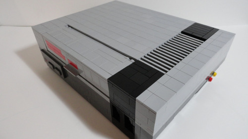 Porn photo it8bit:  Lego NES Created by weltall1028