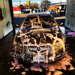 First shower of the new year!  #tltypes #teamacura #teamtypes #totheeast #typesclub #travelingman #Acura #Acuratl #acuratypes #acuratl2008types #acuratl2008cbptypes #cbp #cbp2008tl #cbptypesclub #cbp2008tltypes #mwphglofva #freemason #pha #phaoes #phaplat