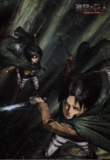 Porn photo The Mikasa + Levi clear file that comes with