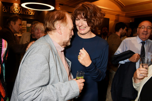 Anna Chancellor, Brian Cox and Coco König at The Carer premiere 