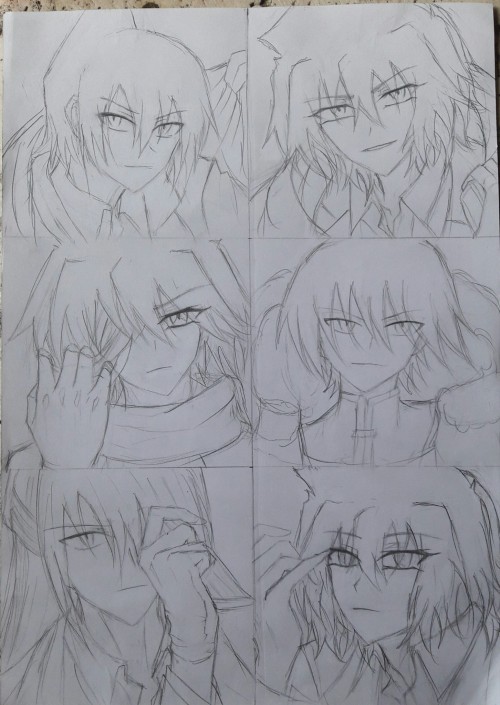My Fanart For Kai Hiwatari From Beyblade And Ren Tao From Shaman King Did It A While Ago But Forgot To