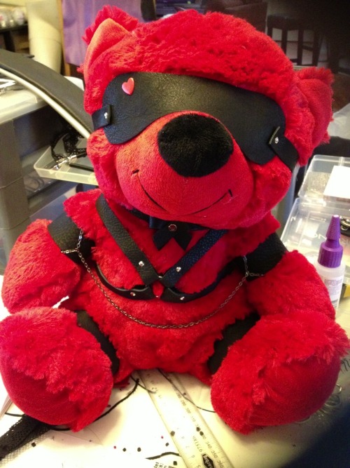 bdsmbeautifullybound:  Every girl needs a stuffie 