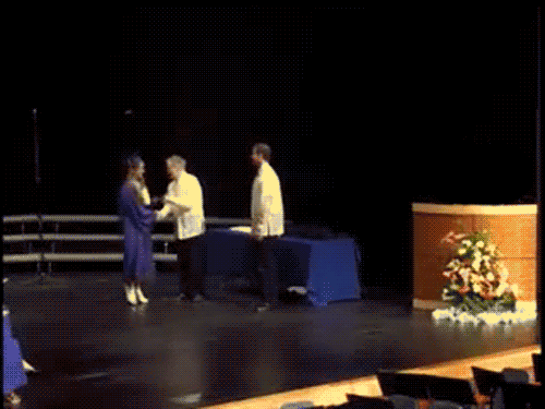 lepidswag:  gifs-for-fun:  Maybe she shouldn’t have tried the little dance move.  this is totally gonna be me