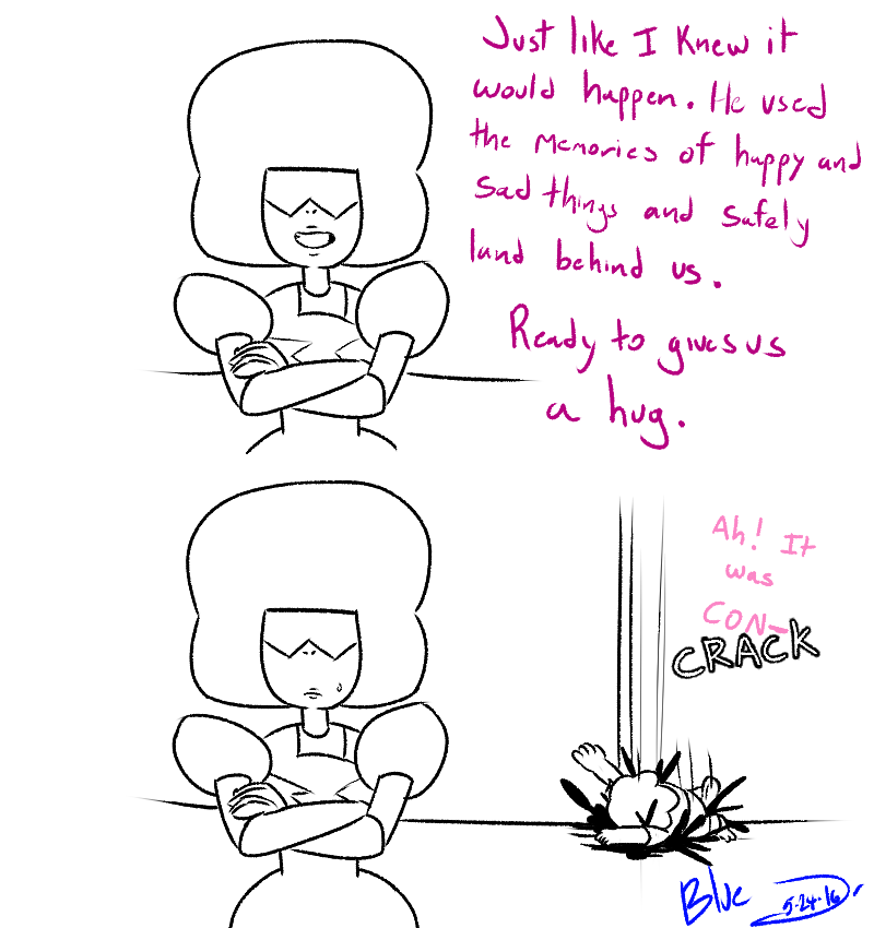 garabatoz:  bluejrstotallylegittumbluerpart3:   Steven Floats     Steven Drills (And