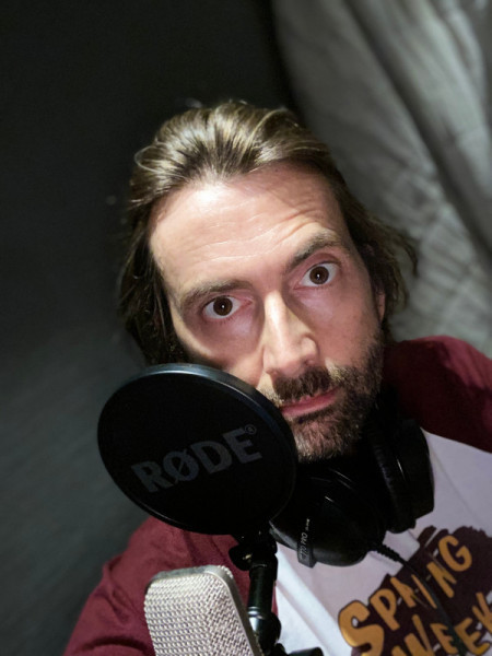 mizgnomer:The Lockdown Home Recording Studio of David Tennant(for Big Finish and David Tennant Does 