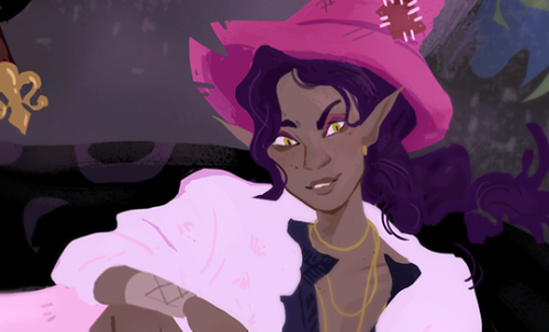 taz-ids:mothgeist:since i can’t fix tumblr’s weird scaling system here’s a detail shot of taako’s mu