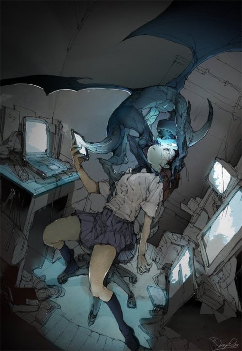 theartofanimation:Demizu Posuka       -   http://posuka.iinaa.net  -  https://twitter.com/DemizuPosuka  