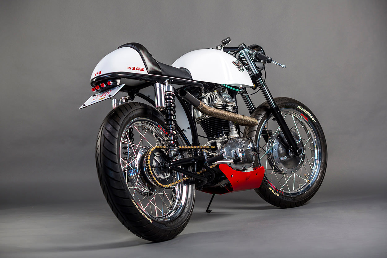 caferacerpasion:  Ducati 350 Cafe Racer â€œCafÃ© Canadianoâ€ - Photo by