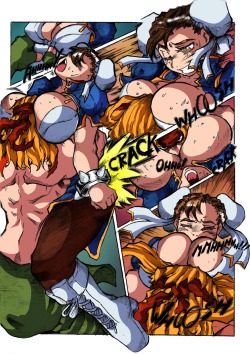 dragoontequila:  Chunli x Alex comic hentai, comission…  &lt; |D&rsquo;&ldquo;&rsquo;