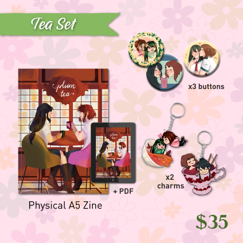 zine-tsuchako:zine-tsuchako:⭐PRE-ORDERS ARE A GO!⭐Pre-orders for Plum Tea: A Tsuchako Zine are open 