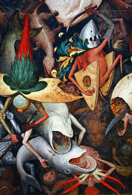  Bruegel the Elder, The Fall of the Rebel Angels by f_snarfel 