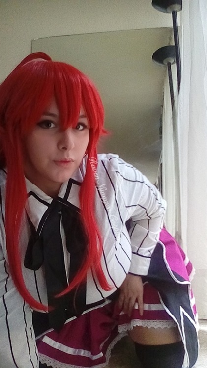 Selfie: Rias Gremory Cosplay by Raven Nyuugao Twitter: @raven_nyuugaoIG: @raven_nyuugaoDeviantar