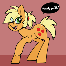 applejacksass:Welcome to the sassiest and punniest Applejack blog you may ever see!  Hope you enjoy your stay in the hay! === Sorry to say that, due to Tumblr being dumb,  Applejackasks has been dead for a long time, against my will.  They want me