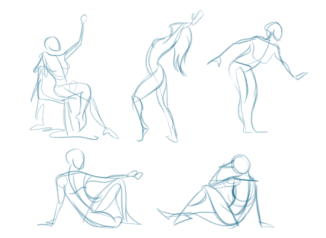 Gesture and Action Drawing - Classic Human Anatomy in Motion: The Artist's  Guide to the Dynamics of Figure Drawing