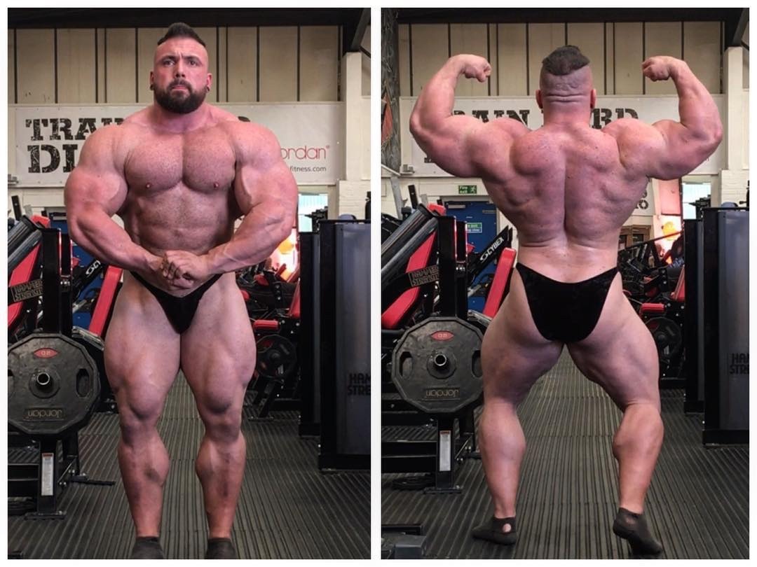 Luke Sandoe - Sitting at around 300lbs in the off season.