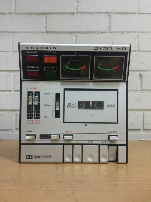Grundig CN 730 HiFi Stereo Cassette Deck, 1974