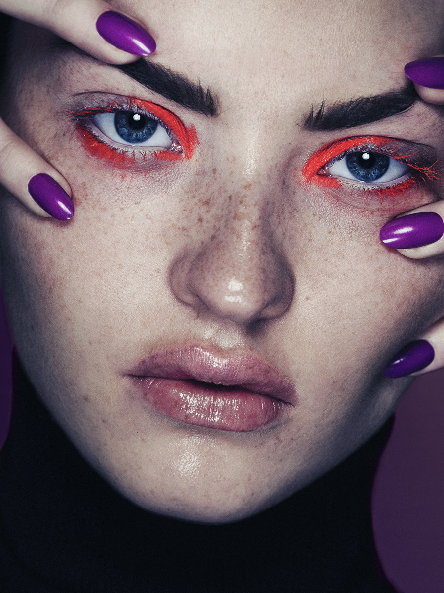 fromobscuretodemure:  Mary Rubin by Alex Evans for Institute Magazine. Hair stylist