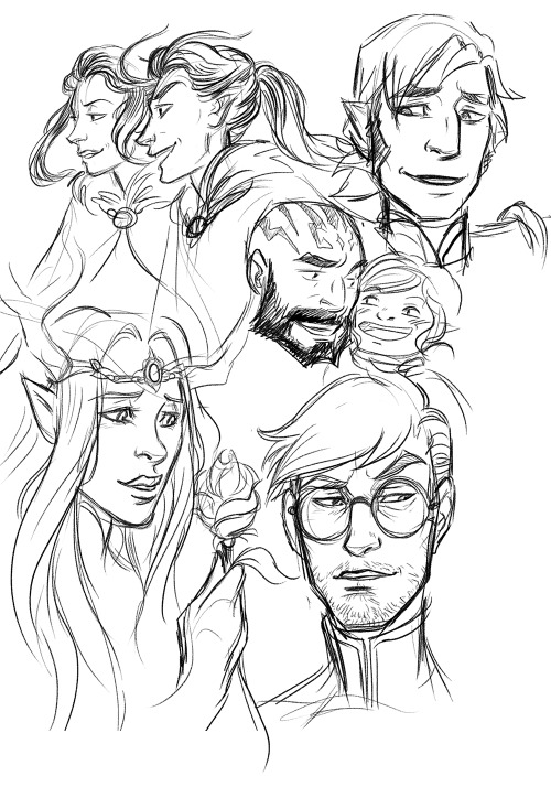 amarearts:d00dl3bug85:amarearts:Critical Role has taken a really dark turn and I can’t help but draw