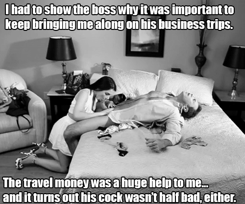 &hellip;after all, I do need money for my shoe collection.