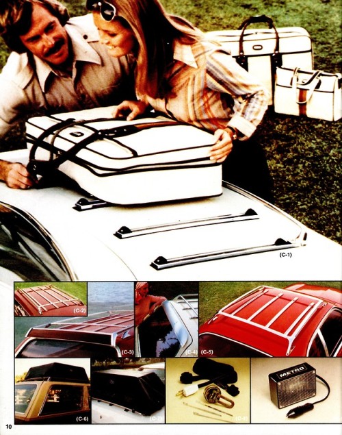 Lincoln and Mercury accessories from 1978