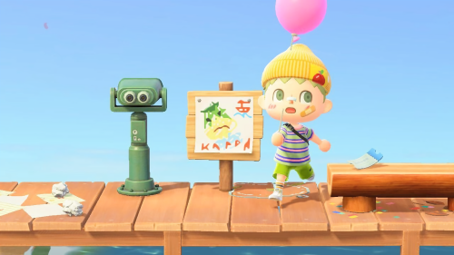 ohheplays:Switched out my Kapp’n sign for scribbled, crayon version instead ️️⛵