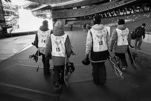 intothepowdersnow:  Air and Style 2012 in Beijing - Photo by Chris Wellhausen