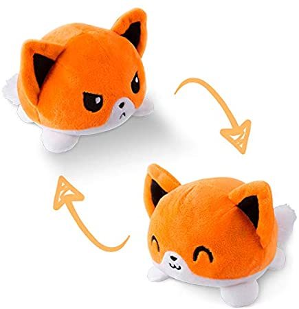 siliconosaurus: Reversible Fox Plush That me, im that plush