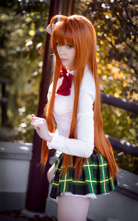 my Aya Natsume costume from Tenjou Tenge :3costume, make-up, wig, model by me (Calssara)photo by But