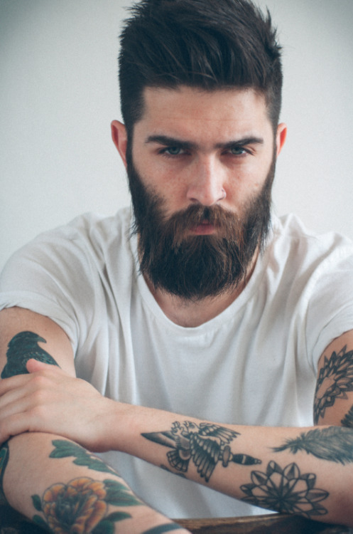 beardsftw:  powrie:  Chris John Millington - Bryce Powrie Photography  [[ Follow BeardsFTW! ]]