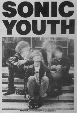 flowerscrackconcrete:  Sonic Youth, 1986