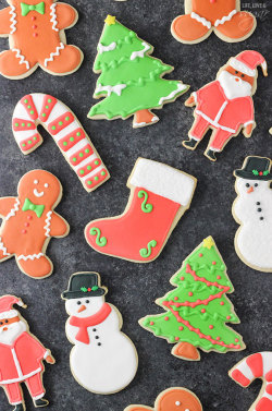 sweetoothgirl:   Cutout Sugar Cookies  