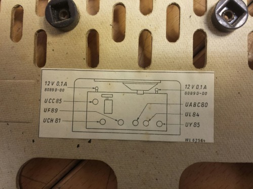 Dux SA2006U-69 Tube Radio, 1958