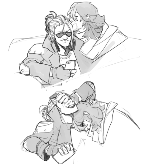 aromanticyork:dorks(what i was trying to do didnt really work out but i still like these doodles eno