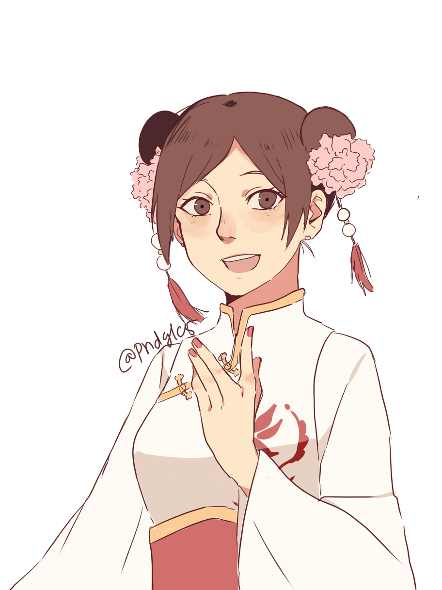 pindanglicious: late post tenten is ma queen her outfit is from this official art