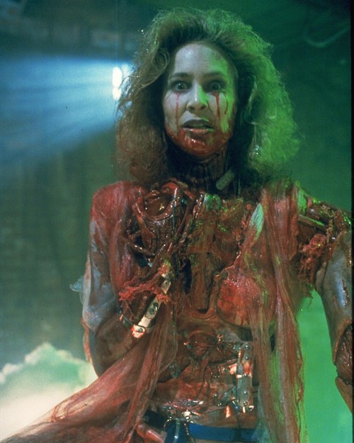 slashercinema: Kathleen Kinmont for Bride of Re-Animator (1989)