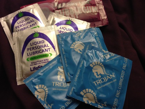 thosewhoshowup:  So my school has this thing called the “Condom Fairy”. You just go to the Student Health website and state your preferences. You can choose male and/or female condoms and weather or not you want lube. Then a few days later an envelope