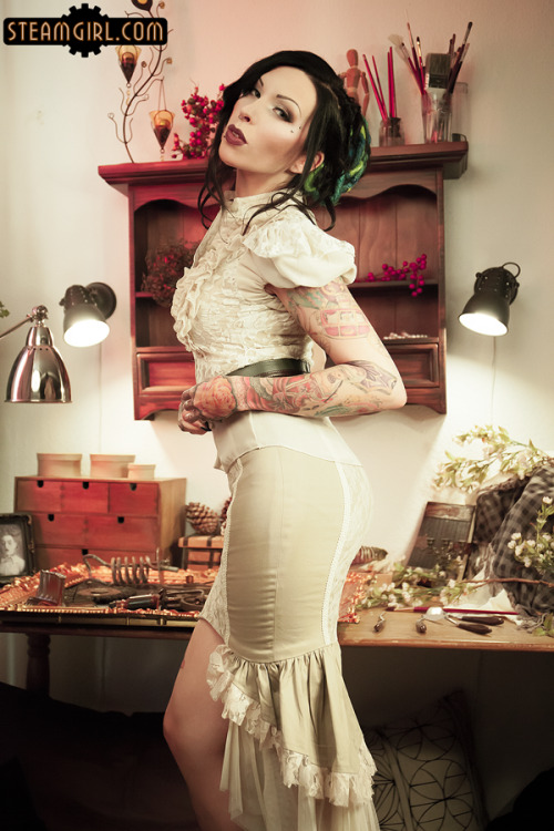 XXX steamgirlofficial:  “Ink & Lace” photo