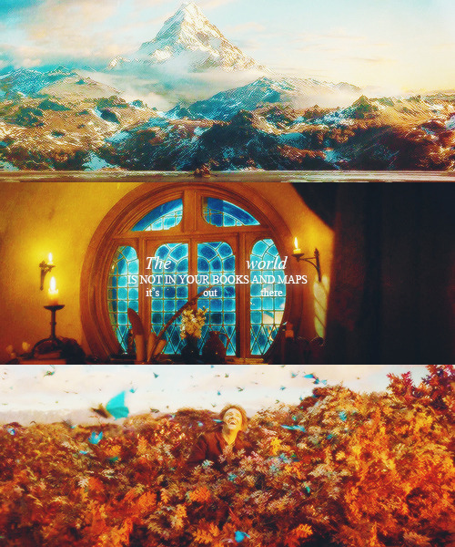 aideanoakenshield: I can’t just go running off into the blue. I am a Baggins, of Bag End.