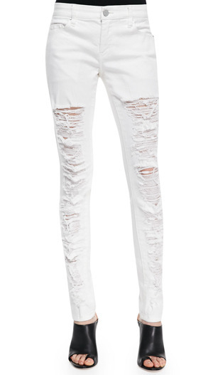 rag & bone/JEAN Dre Slim Boyfriend Distressed Jeans